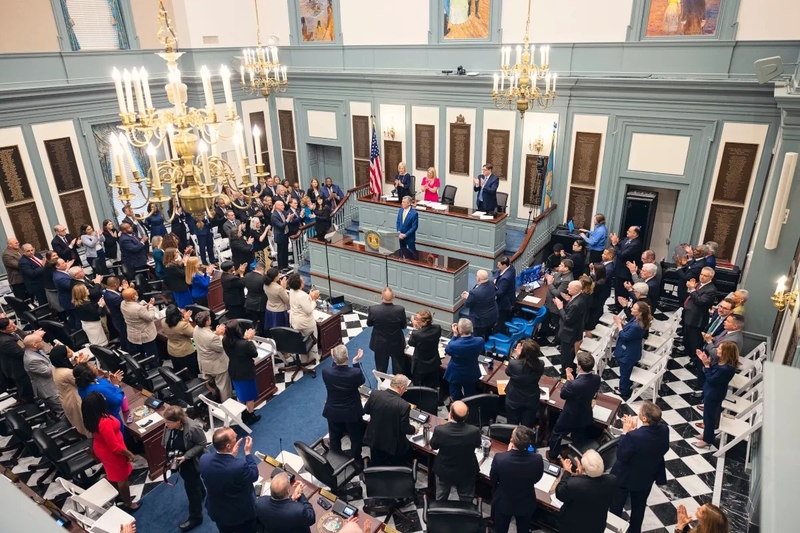 The Delaware General Assembly could soon address an administrative error that resulted in a $1 million payment to a handful of pensioners last year. | PHOTO COURTESY OF GOVERNOR'S OFFICE