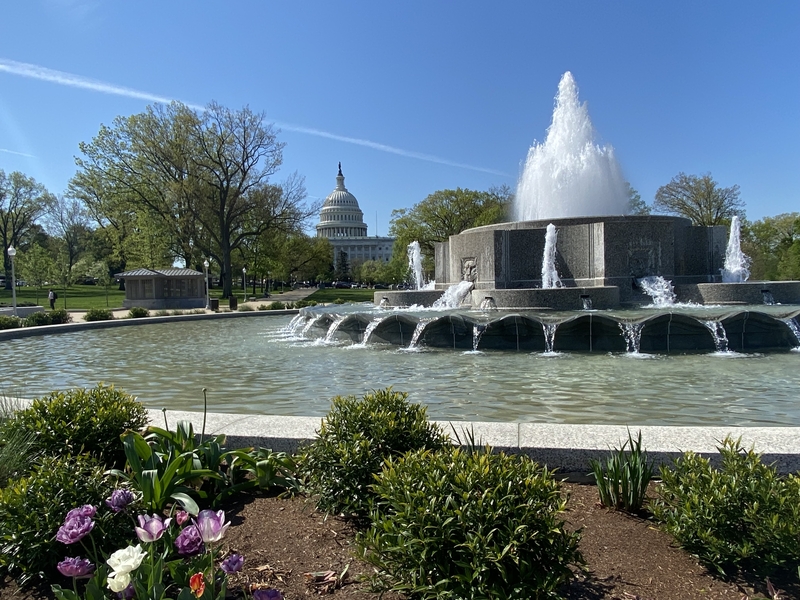 The U.S. Capitol in Washington, D.C., is pictured on Monday, April 15, 2024.  (Photo by Jennifer Shutt/States Newsroom)