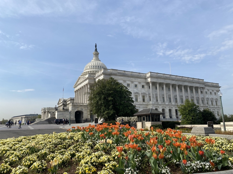 The U.S. Capitol in Washington, D.C., is pictured on Tuesday, April 9, 2024. (Photo by Jennifer Shutt/States Newsroom)