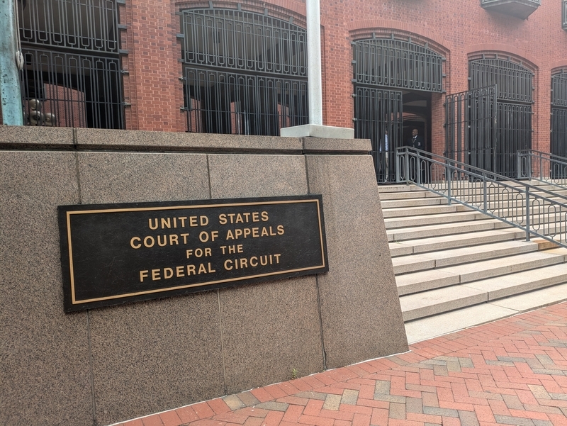 The U.S. Court of Appeals for the Federal Circuit, pictured July 31, 2025. (Photo by Ashley Murray/States Newsroom)