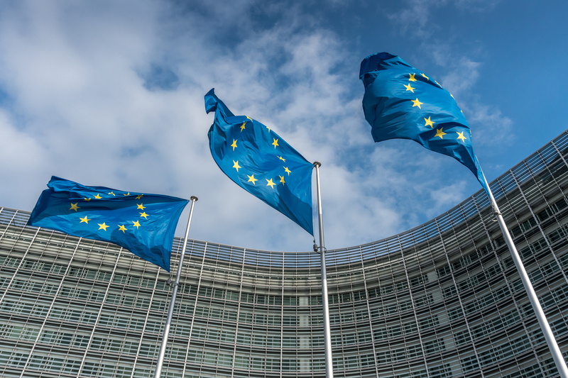 Some American companies have agreed to comply with new, voluntary AI standards from European Union regulators, in advance of new regulations set for 2027, but others have decried them as overreach. (Photo by Santiago Urquijo/Getty Images)