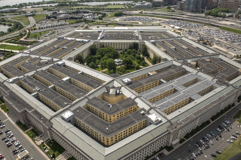 An aerial of the the Pentagon, May 12, 2021. (Photo by Air Force Tech. Sgt. Brittany A. Chase)