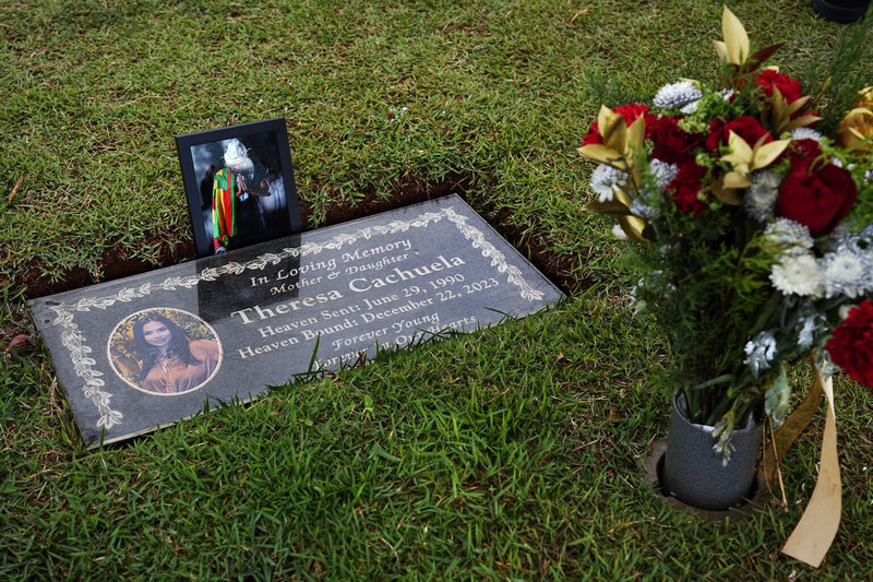 Theresa Cachuela’s mother has been trying for nearly two years to find out how her daughter’s killer got the gun he used and whether police could have intervened to protect her. She still has more questions than answers. (Kevin Fujii/Civil Beat/2024)