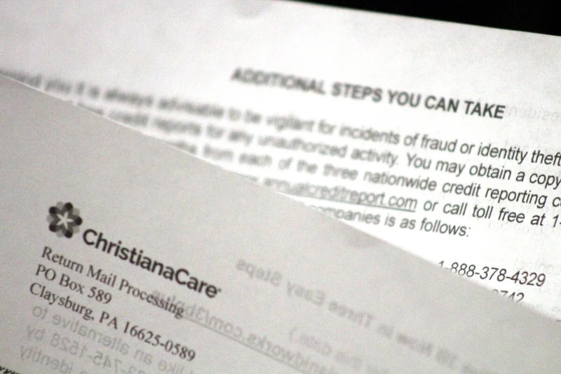 ChristianaCare and one of its third-party vendors are facing a class-action lawsuit claiming they acted negligently and continue to “obfuscate” details of a 2025 data breach. | SPOTLIGHT DELAWARE PHOTO BY JACOB OWENS