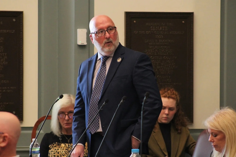The Delaware General Assembly, in a surprise move on Wednesday, voted to override Gov. Matt Meyer’s veto of Senate Bill 63, the labor bill that will place new requirements on how thousands of workers are hired for construction projects. | SPOTLIGHT DELAWARE PHOTO BY OLIVIA MARBLE