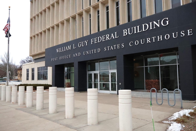 The William L. Guy Federal Building in Bismarck.