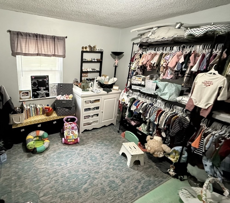 Crisis pregnancy centers offer clothing, diapers, strollers, toys and other items. Anti-abortion policymakers present the centers as a solution to help women through health and financial crises, although most do not offer birth control, cancer screenings, or sexually transmitted infection testing and treatment. (Photo by Nada Hassanein/Stateline)