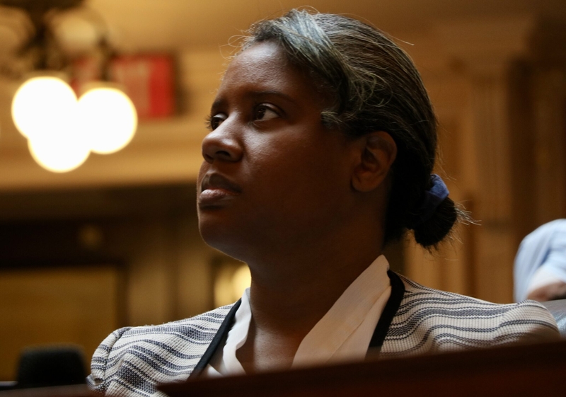 Democratic Del. Margaret Franklin in Virginia.