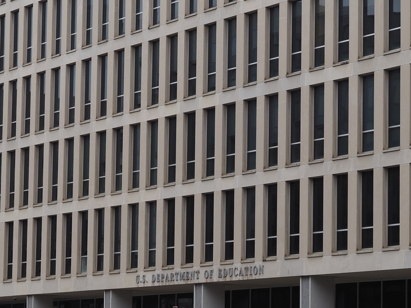 The U.S. Department of Education on Feb. 20, 2026. (Photo by Shauneen Miranda/States Newsroom)