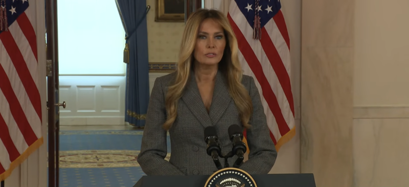 Melania livestream