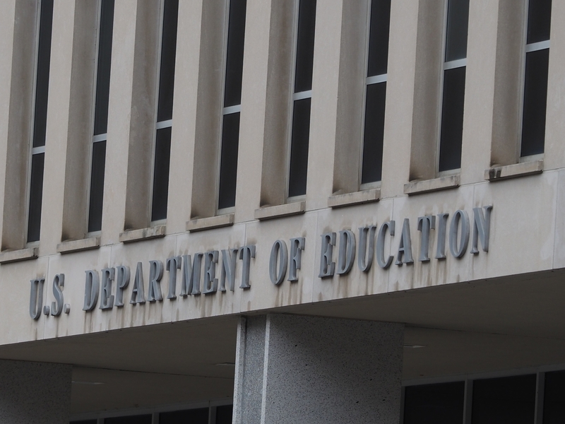 The U.S. Department of Education on Feb. 20, 2026. (Photo by Shauneen Miranda/States Newsroom)