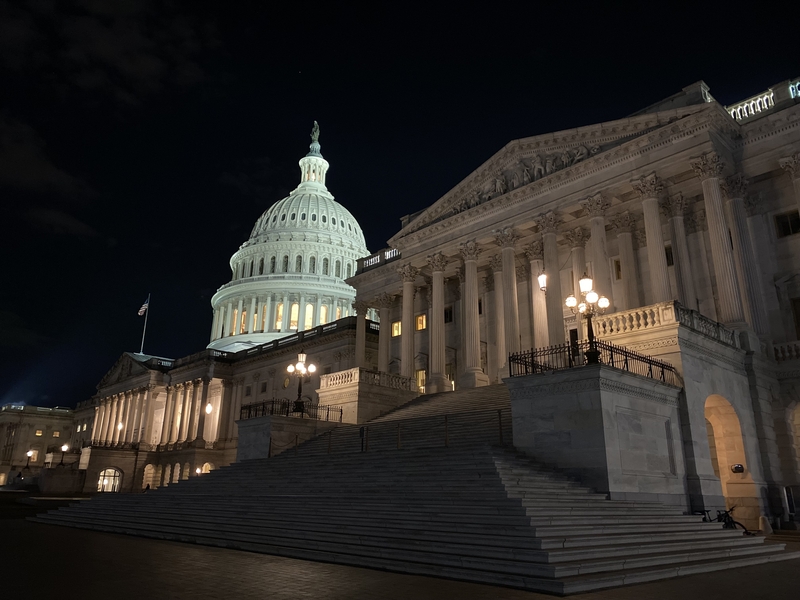 The U.S. Capitol in Washington, D.C., on Feb. 25, 2025. (Photo by Jennifer Shutt/States Newsroom)