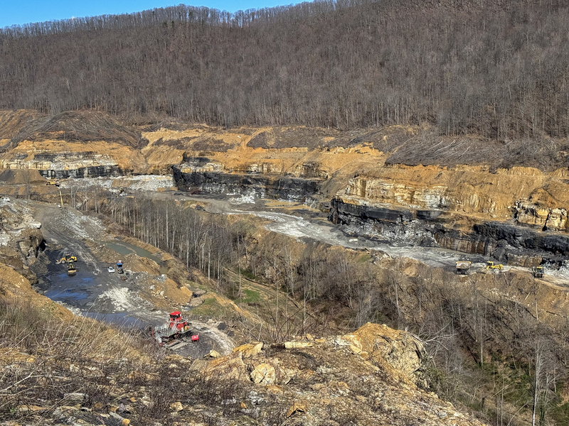 A view of mining operations at Eagle Summit Resources as seen on March 12, 2026, in Charleston, West Virginia. (Photo by James Pinsky/USDA)