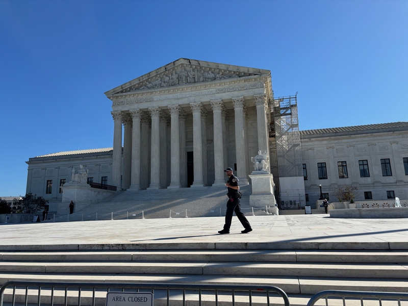 The U.S. Supreme Court on Oct. 29, 2024. (Photo by Jane Norman/States Newsroom)