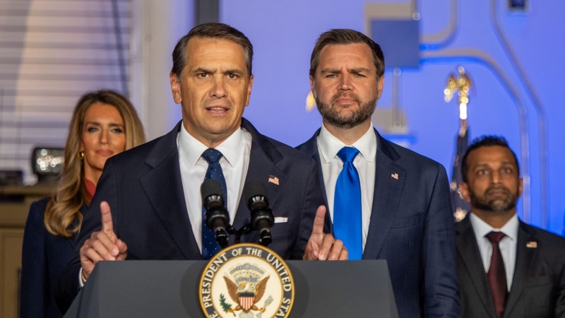 U.S. Attorney General Todd Blanche speaks about the administration’s crackdown on fraud during a Sept. 14, 2026, news conference at the FBI field office in Kansas City, Missouri. (Photo by Sherman Smith/Kansas Reflector)