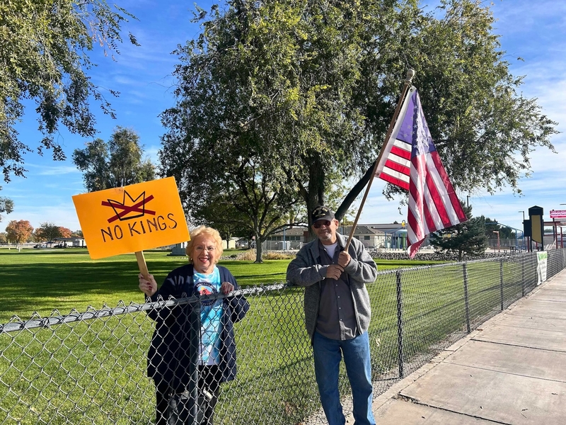 Blanca Rodriguez, left, of Ontario