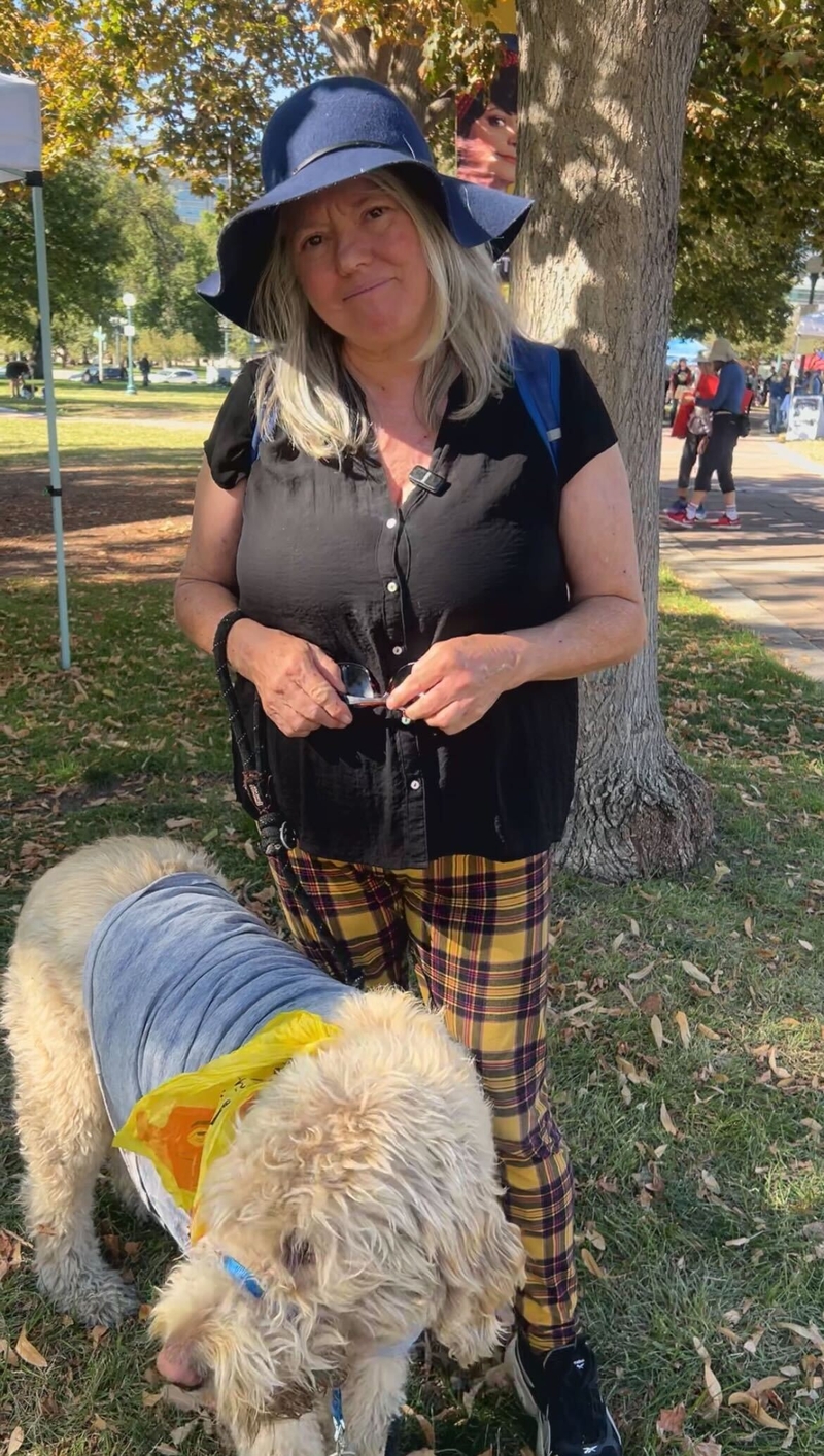 Kim Young and her dog, Goblin, live in Denver