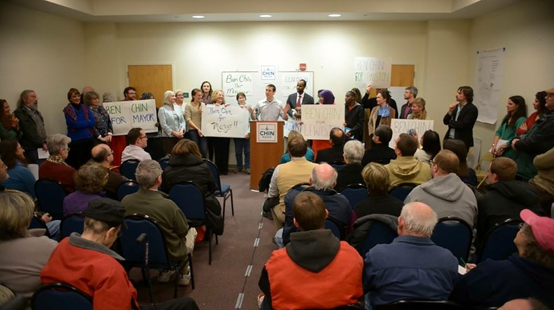 Ben Chin breaks state fundraising record in race for Lewiston mayor