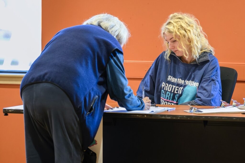 Group renews petition effort to put transgender sports on next year’s ballot