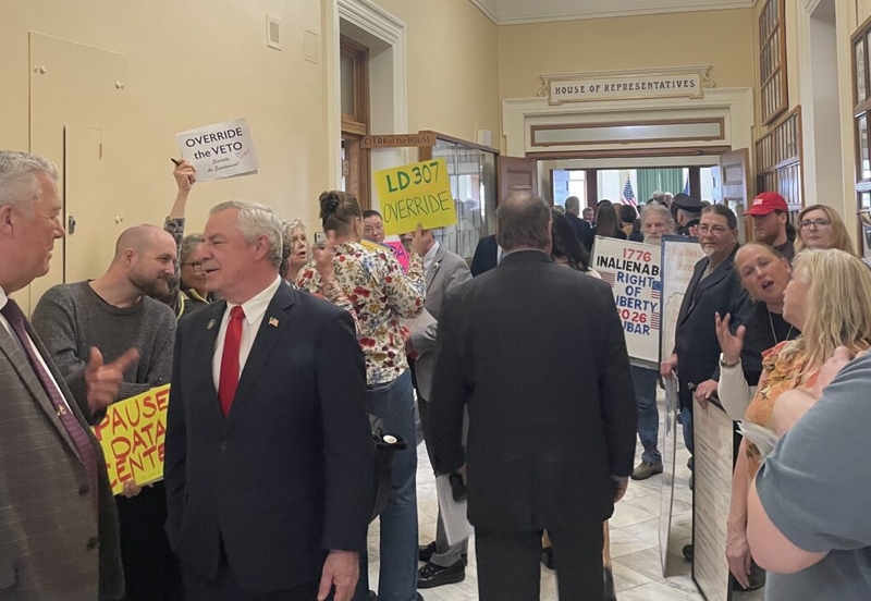 Local officials look to pause data center development after state moratorium veto