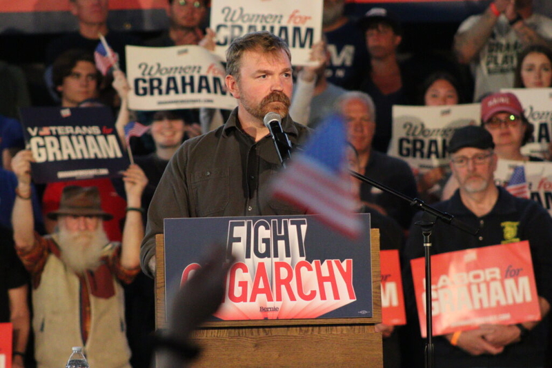 The litmus test that Democrats, and independents, are faced with in Platner’s Senate bid
