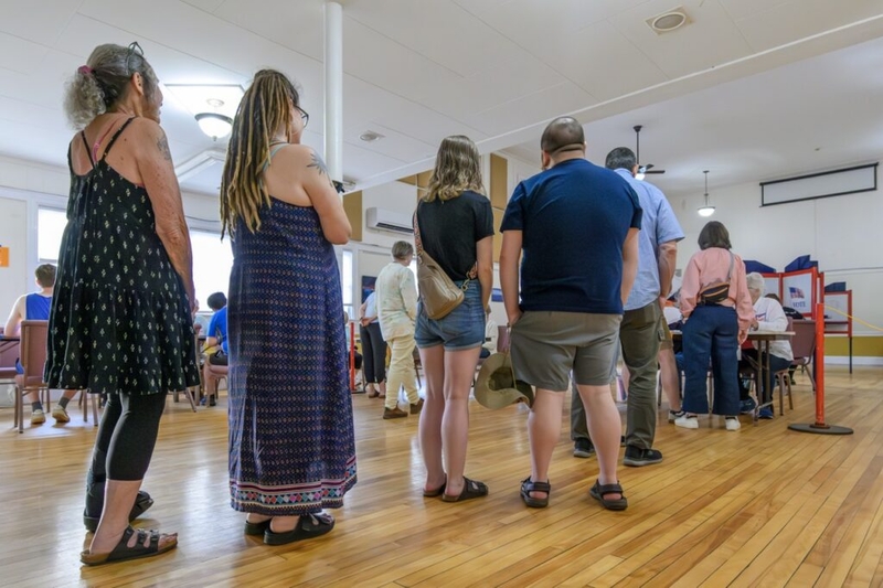 Early data, observations at polls signal high voter turnout in Maine’s primary election