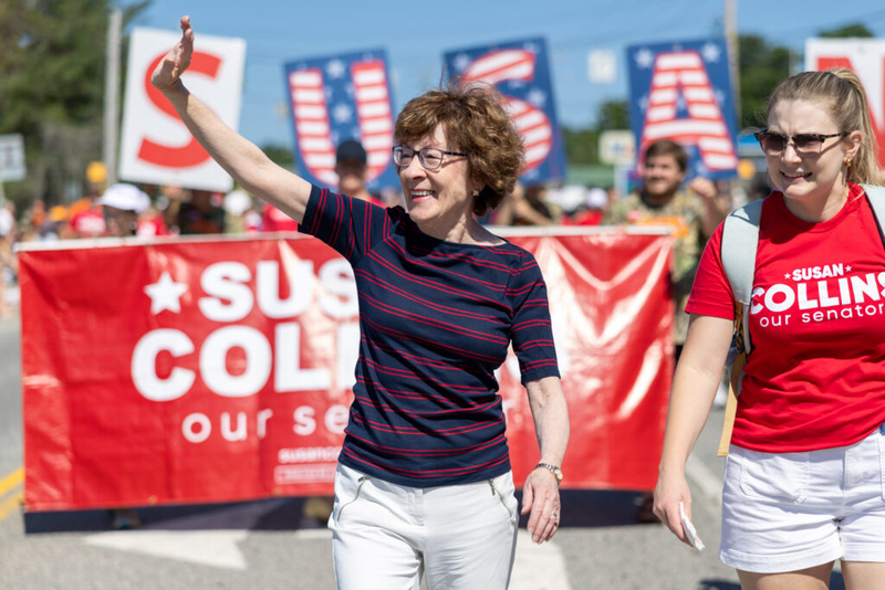 Latest filings show Susan Collins widened cash advantage against Democrats