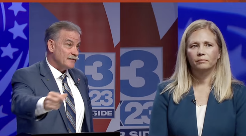 Charles, Pingree spend third debate blaming each other for Mainers’ woes
