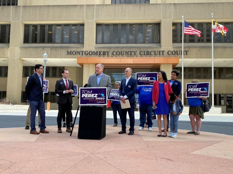 Political Notes: Elrich Backs Perez, Brandon Scott’s High Ratings, Mosby’s Video and More