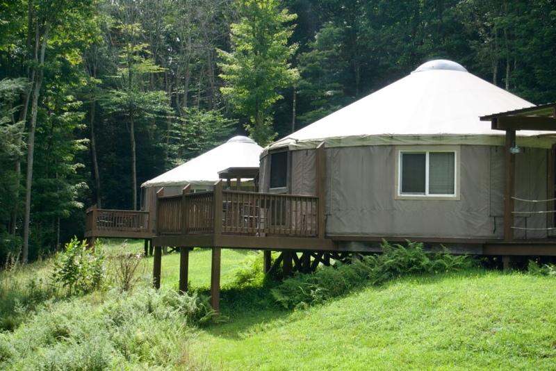Yurts, campsites open for reservation at new Western Maryland state park
