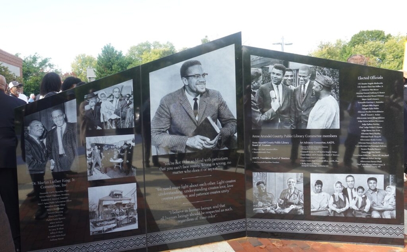 Malcolm X Monument rises in Anne Arundel County