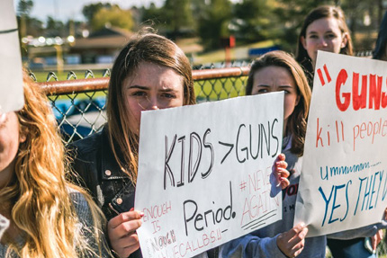 NC students take a stand against gun violence, express deep concerns about school safety