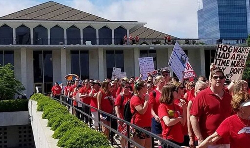 North Carolina educators plan May Day march on Raleigh for public school funding