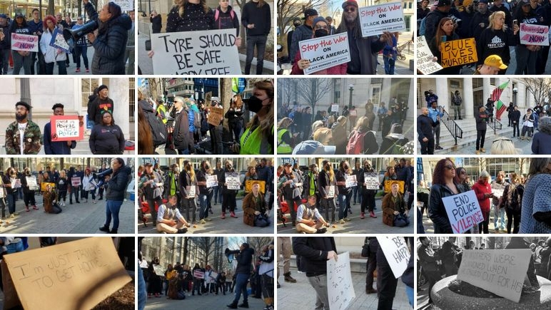 Photo gallery: North Carolinians demand police accountability following death of Tyre Nichols