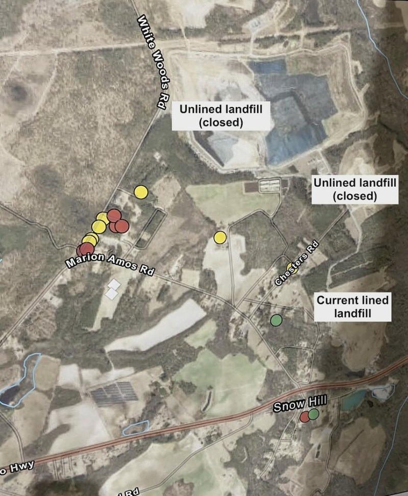 Homes near Sampson County landfill on bottled water after PFAS detections