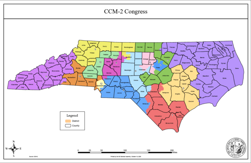 NC civil right groups asks court to stop new congressional map from being used in 2026 elections