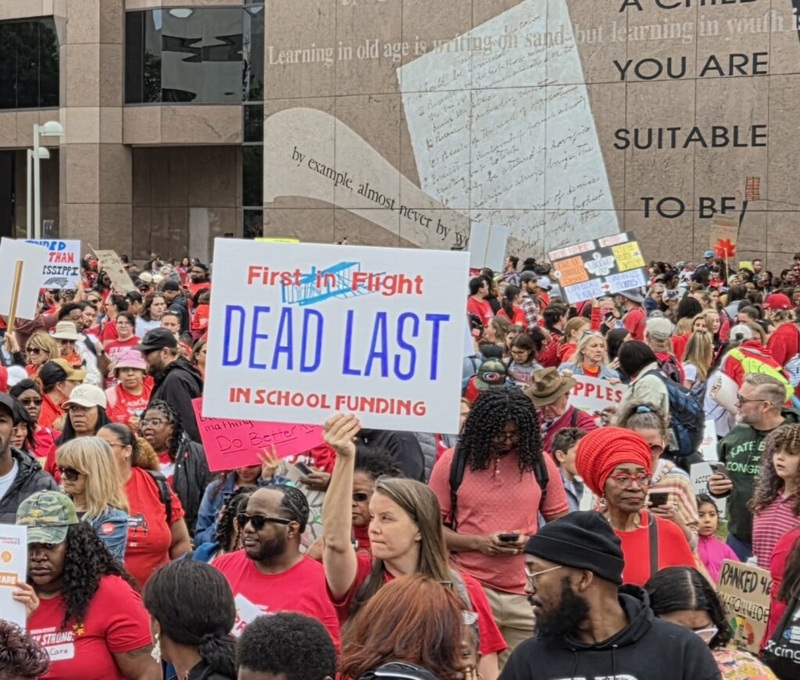 The message NC public school educators desperately want budget writers to hear