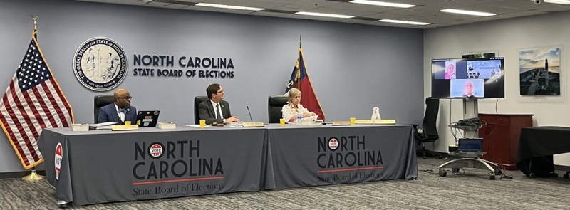 NC elections board moves to make it easier to toss voters’ ballots