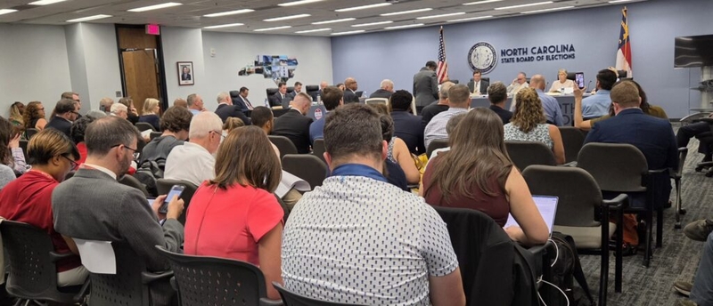 Republicans on the NC elections board agree to drop Sunday early voting hours in 10 more counties