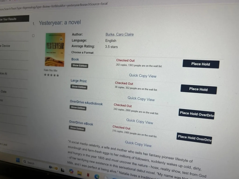 Surging book demand leaves NC libraries struggling with long waitlists, pricey content