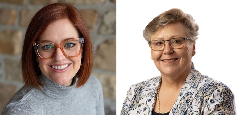 Amy Beros and Liz Reasoner discuss the growing food insecurity during Hunger Awareness month