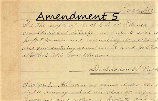 A closer look at Florida Constitutional Amendment 5