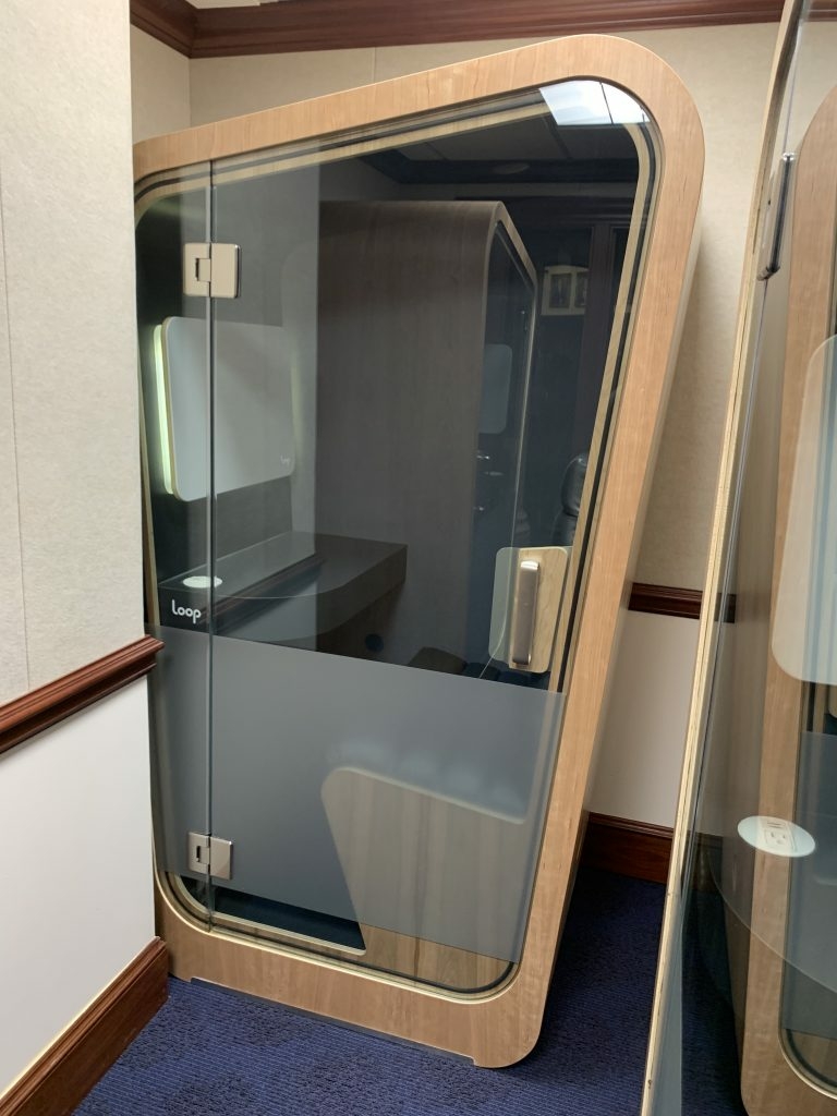From spittoons to phone-booth-like, sound-proof “pods” for FL senators