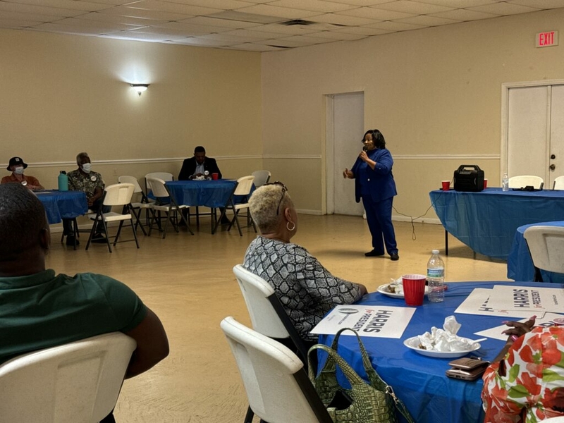 Gadsden County Democrats call for unity and efficiency in getting votes for Harris
