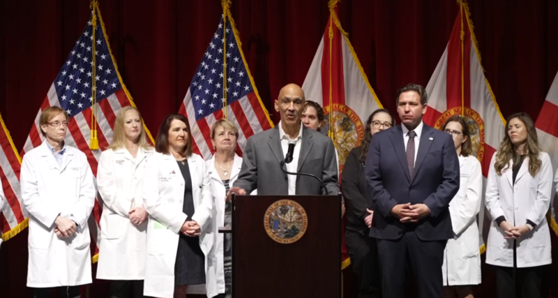Tony Dungy joins DeSantis in Clearwater to advocate against Amendment 4