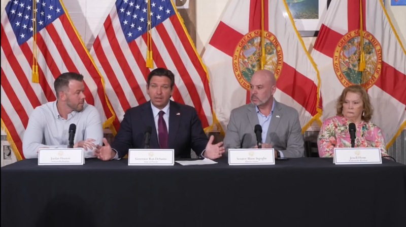DeSantis dismisses House proposals on property tax reduction in 2026