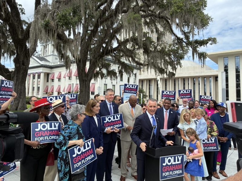 ‘A Jolly Florida’: Jolly announces Gwen Graham as gubernatorial running mate