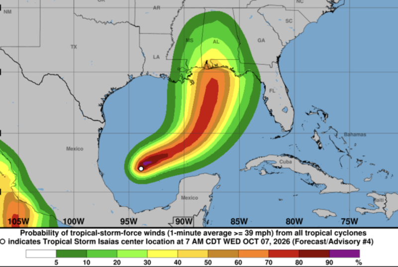 Florida government gearing up for Tropical Storm Isaias