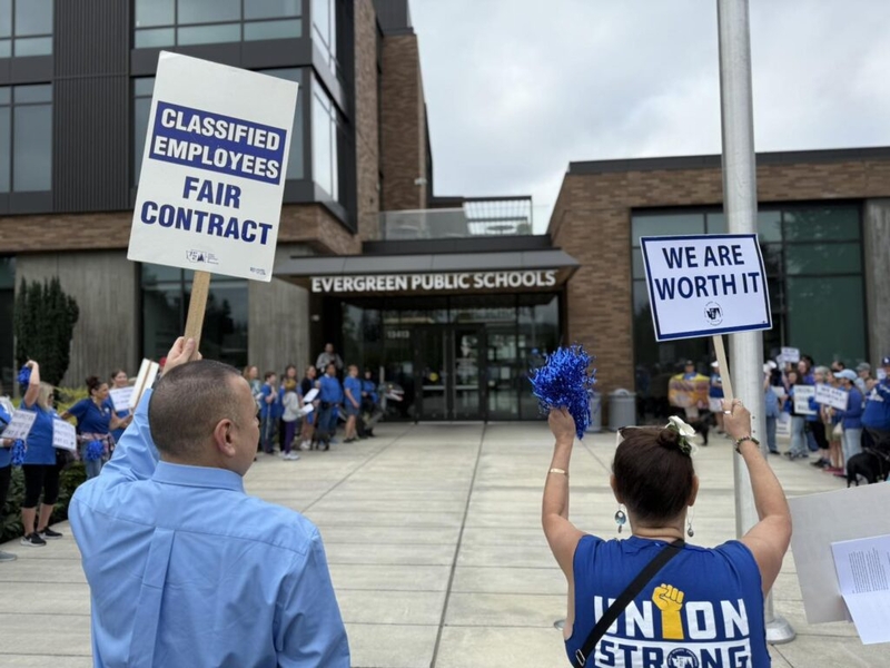 Strikes end at two southwest Washington school districts