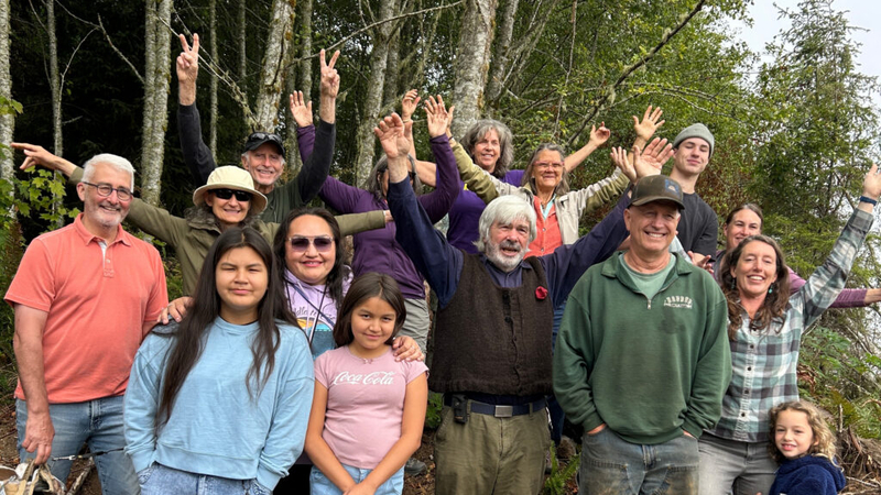 Trees in coastal temperate rainforest spared from the chopping block